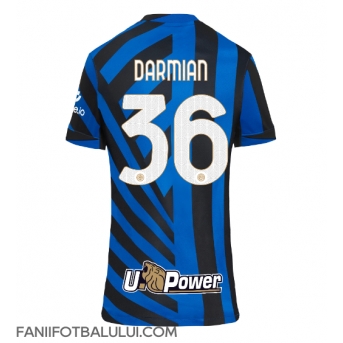 Inter Milan Matteo Darmian #36 Tricou Fotbal Replică 2024-25 Femei Acasa